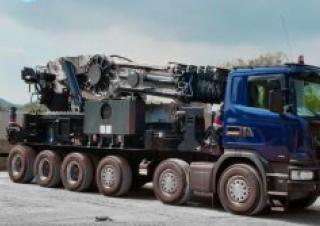 Grúas de carga hidráulicas Pesci SE 3505
