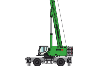 Grúas móviles - Pluma telescópica Sennebogen 6113E