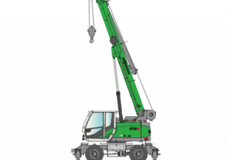 Grúas móviles - Pluma telescópica Sennebogen 613E