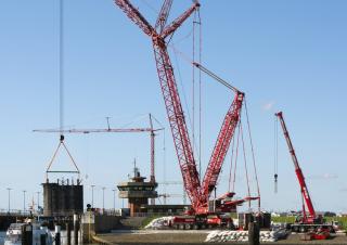 Grúas móviles - Pluma de celosía Liebherr LG 1750