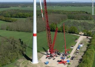 Grúas móviles - Pluma de celosía Liebherr LG 1750