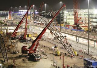 Grúas móviles - Pluma de celosía Liebherr LG 1750