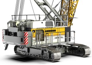 Grúas sobre orugas - Pluma de celosía Liebherr HS 8070.1