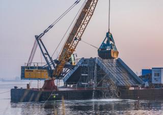 Grúas sobre orugas - Pluma de celosía Liebherr HS 8100.1 