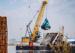 Grúas sobre orugas - Pluma de celosía Liebherr HS 8100.1 