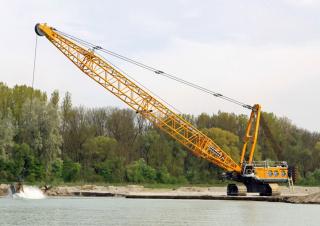Grúas sobre orugas - Pluma de celosía Liebherr HS 8300.1