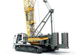 Grúas sobre orugas - Pluma de celosía Liebherr LR 1110 