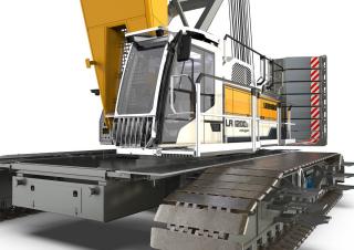 Grúas sobre orugas - Pluma de celosía Liebherr LR 1200.1 Unplugged 