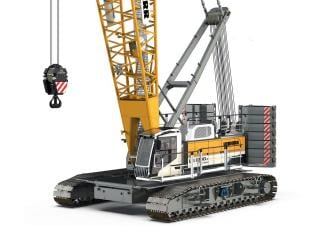 Grúas sobre orugas - Pluma de celosía Liebherr LR 1200.1 Unplugged 