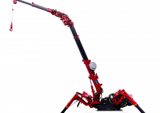 Grúas sobre orugas - Pluma telescópica UNIC URW-295-2