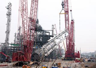 Grúas sobre orugas - Pluma de celosía Manitowoc 31000