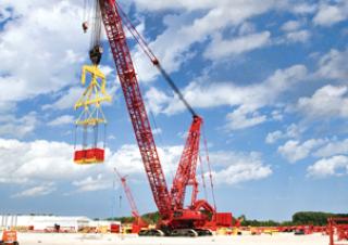 Grúas sobre orugas - Pluma de celosía Manitowoc 31000