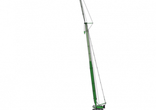 Grúas sobre orugas - Pluma de celosía Sennebogen 4400