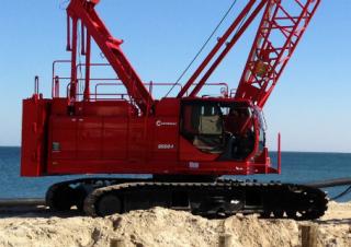 Grúas sobre orugas - Pluma de celosía Manitowoc 8500-1
