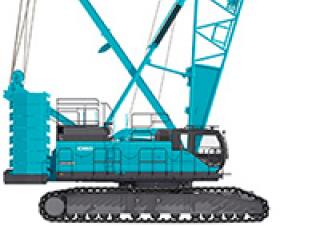 Grúas sobre orugas - Pluma de celosía Kobelco CKE2500G