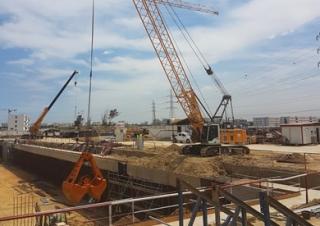 Grúas sobre orugas - Pluma de celosía Liebherr HS 8070