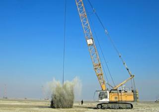 Grúas sobre orugas - Pluma de celosía Liebherr HS 8100