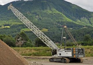 Grúas sobre orugas - Pluma de celosía Liebherr HS 8100