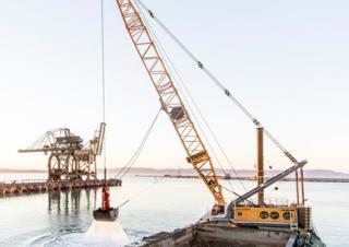 Grúas sobre orugas - Pluma de celosía Liebherr HS 8300