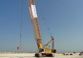 Grúas sobre orugas - Pluma de celosía Liebherr HS 895 HD