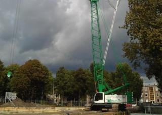 Grúas sobre orugas - Pluma de celosía Liebherr LR 1130