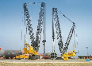 Grúas sobre orugas - Pluma de celosía Liebherr LR 11350