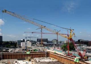 Grúas sobre orugas - Pluma de celosía Liebherr LR 1160