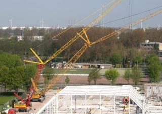 Grúas sobre orugas - Pluma de celosía Liebherr LR 1160