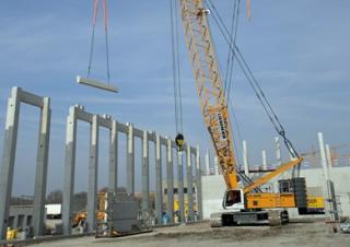 Grúas sobre orugas - Pluma de celosía Liebherr LR 1200