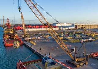 Grúas sobre orugas - Pluma de celosía Liebherr LR 1250