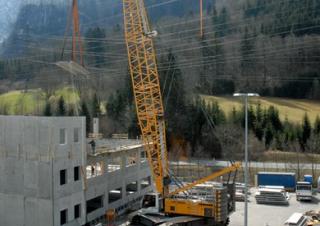 Grúas sobre orugas - Pluma de celosía Liebherr LR 1250