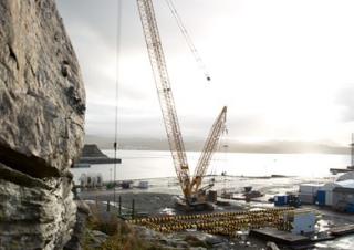 Grúas sobre orugas - Pluma de celosía Liebherr LR 1300 SX