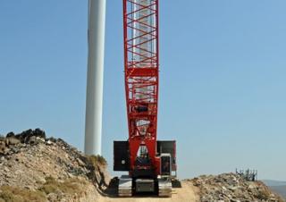 Grúas sobre orugas - Pluma de celosía Liebherr LR 1300 SX