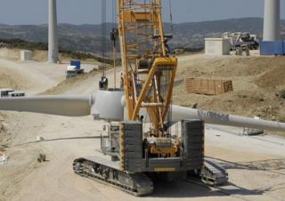 Grúas sobre orugas - Pluma de celosía Liebherr LR 1300 SX