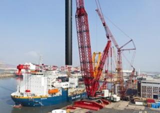 Grúas sobre orugas - Pluma de celosía Liebherr LR 13000