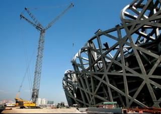 Grúas sobre orugas - Pluma de celosía Liebherr LR 1350/1