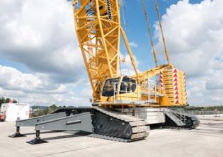 Grúas sobre orugas - Pluma de celosía Liebherr LR 1500