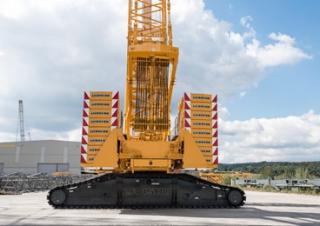 Grúas sobre orugas - Pluma de celosía Liebherr LR 1500