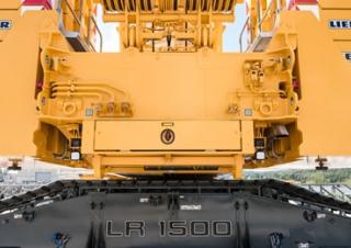 Grúas sobre orugas - Pluma de celosía Liebherr LR 1500