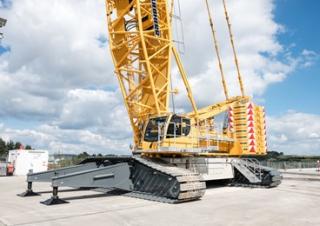 Grúas sobre orugas - Pluma de celosía Liebherr LR 1500