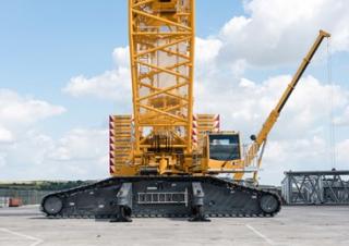 Grúas sobre orugas - Pluma de celosía Liebherr LR 1500