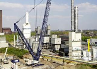 Grúas sobre orugas - Pluma de celosía Liebherr LR 1600/2