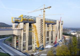 Grúas sobre orugas - Pluma de celosía Liebherr LR 1600/2