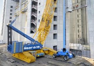Grúas sobre orugas - Pluma de celosía Liebherr LR 1600/2