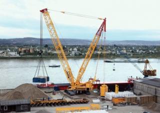 Grúas sobre orugas - Pluma de celosía Liebherr LR 1600/2