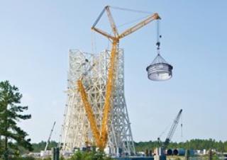 Grúas sobre orugas - Pluma de celosía Liebherr LR 1600/2