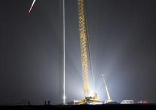 Grúas sobre orugas - Pluma de celosía Liebherr LR 1600/2-W