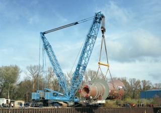 Grúas sobre orugas - Pluma de celosía Liebherr LR 1750/2