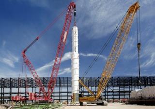 Grúas sobre orugas - Pluma de celosía Liebherr LR 1750/2