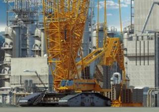Grúas sobre orugas - Pluma de celosía Liebherr LR 1800-1.0